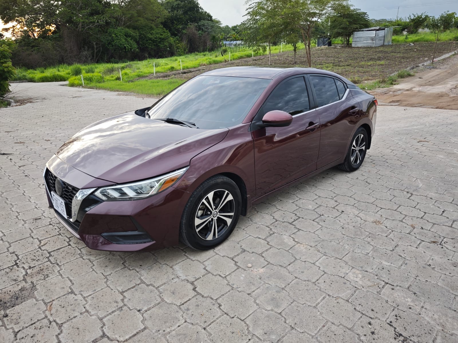 Nissan Sentra SV Purple New Line
